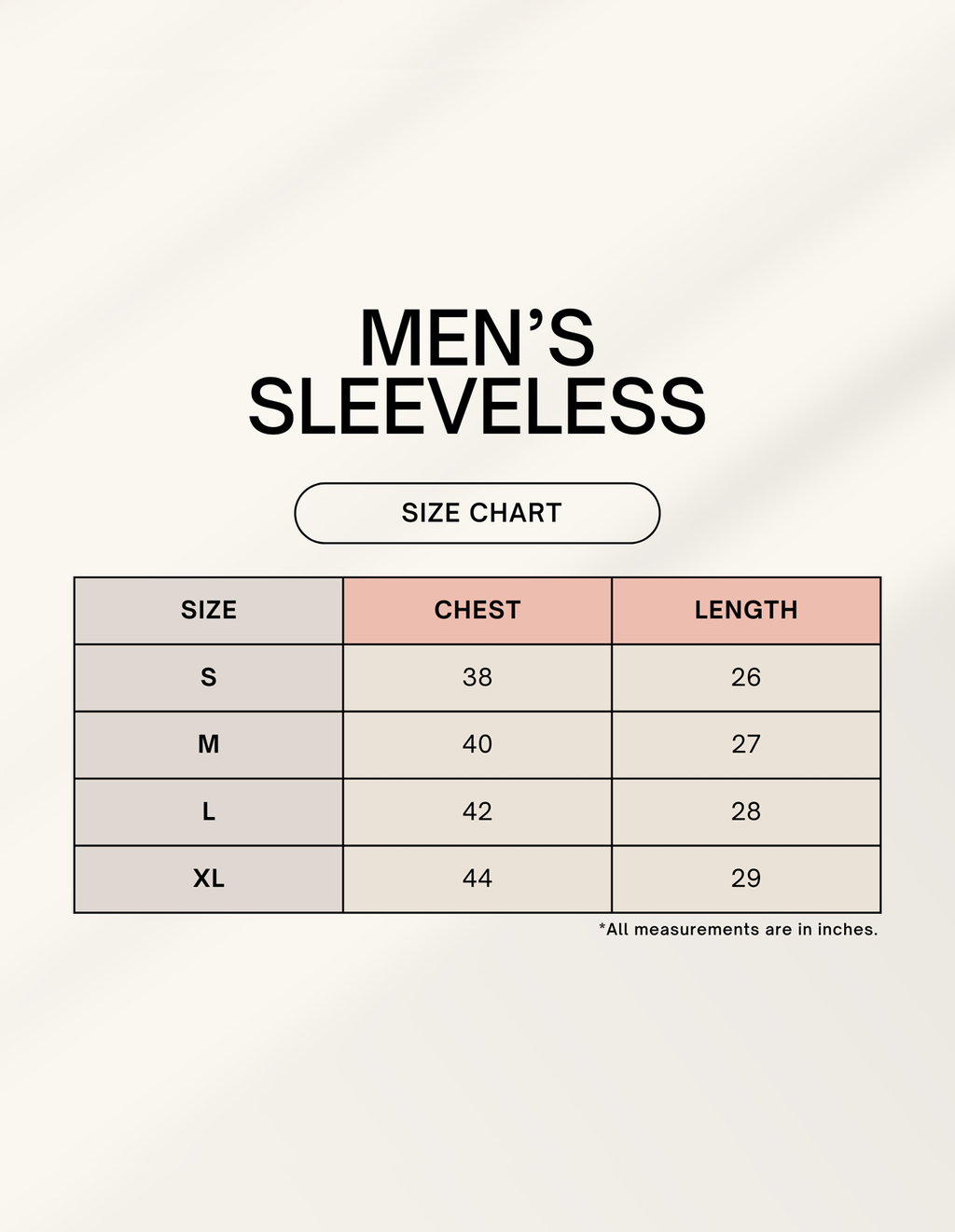 Color_Size Chart