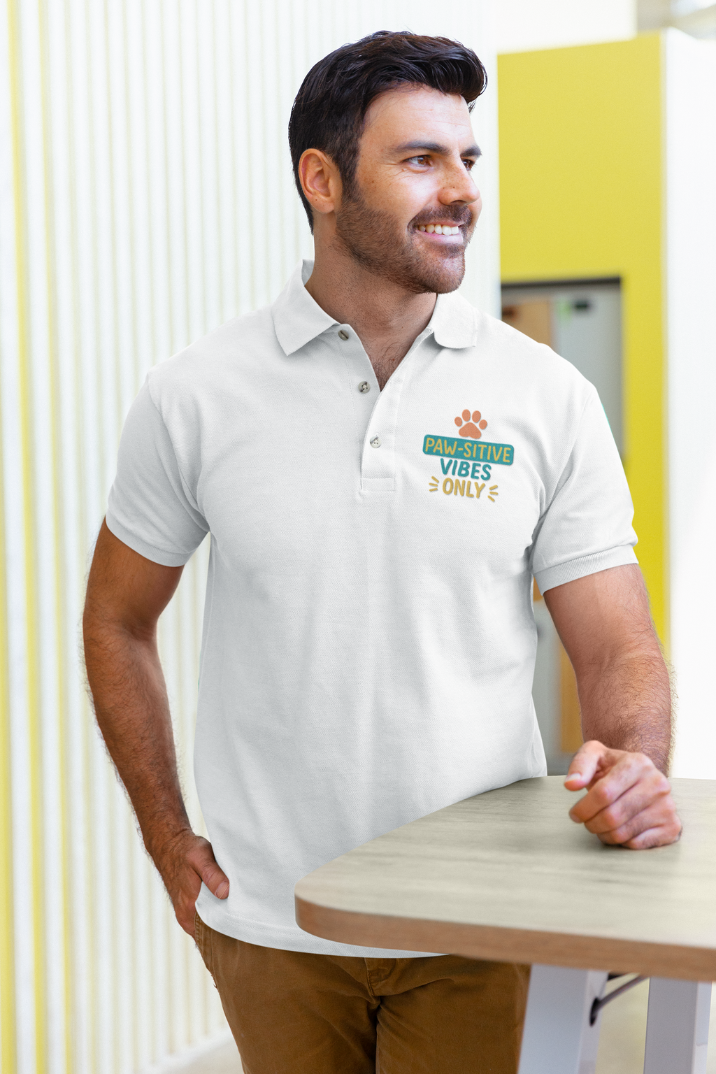 Alpha Polo Pawsitive Vibes