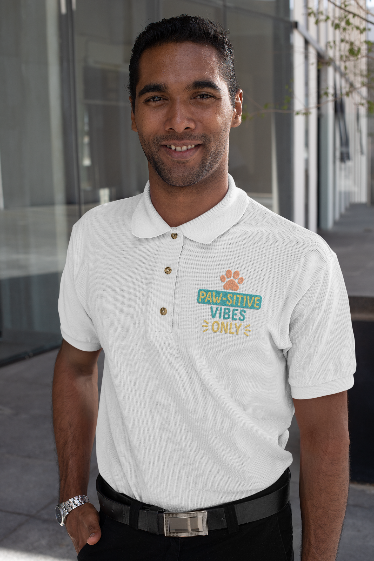 Alpha Polo Pawsitive Vibes