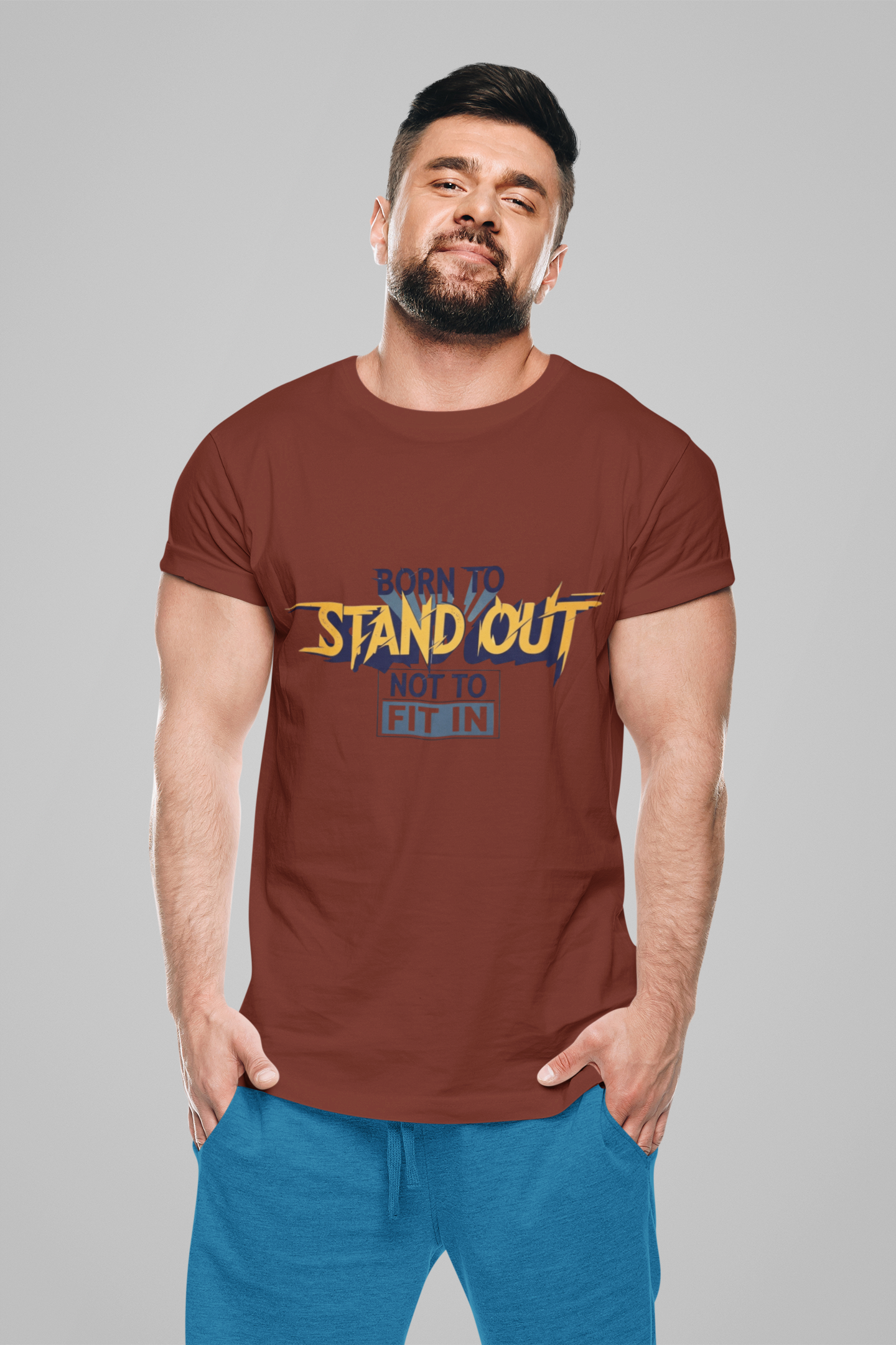 Classic Gent Tee Born to Standout