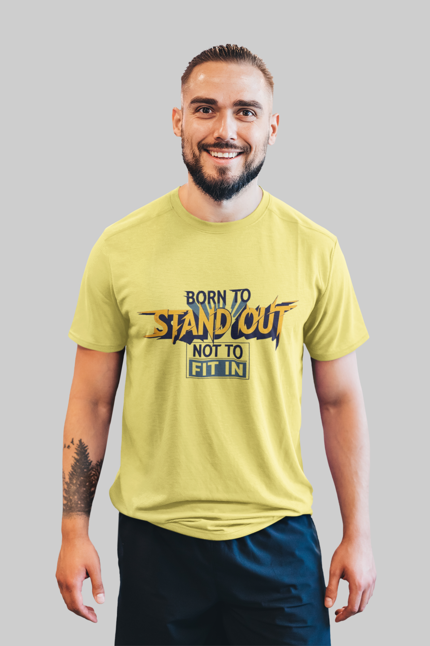 Classic Gent Tee Born to Standout