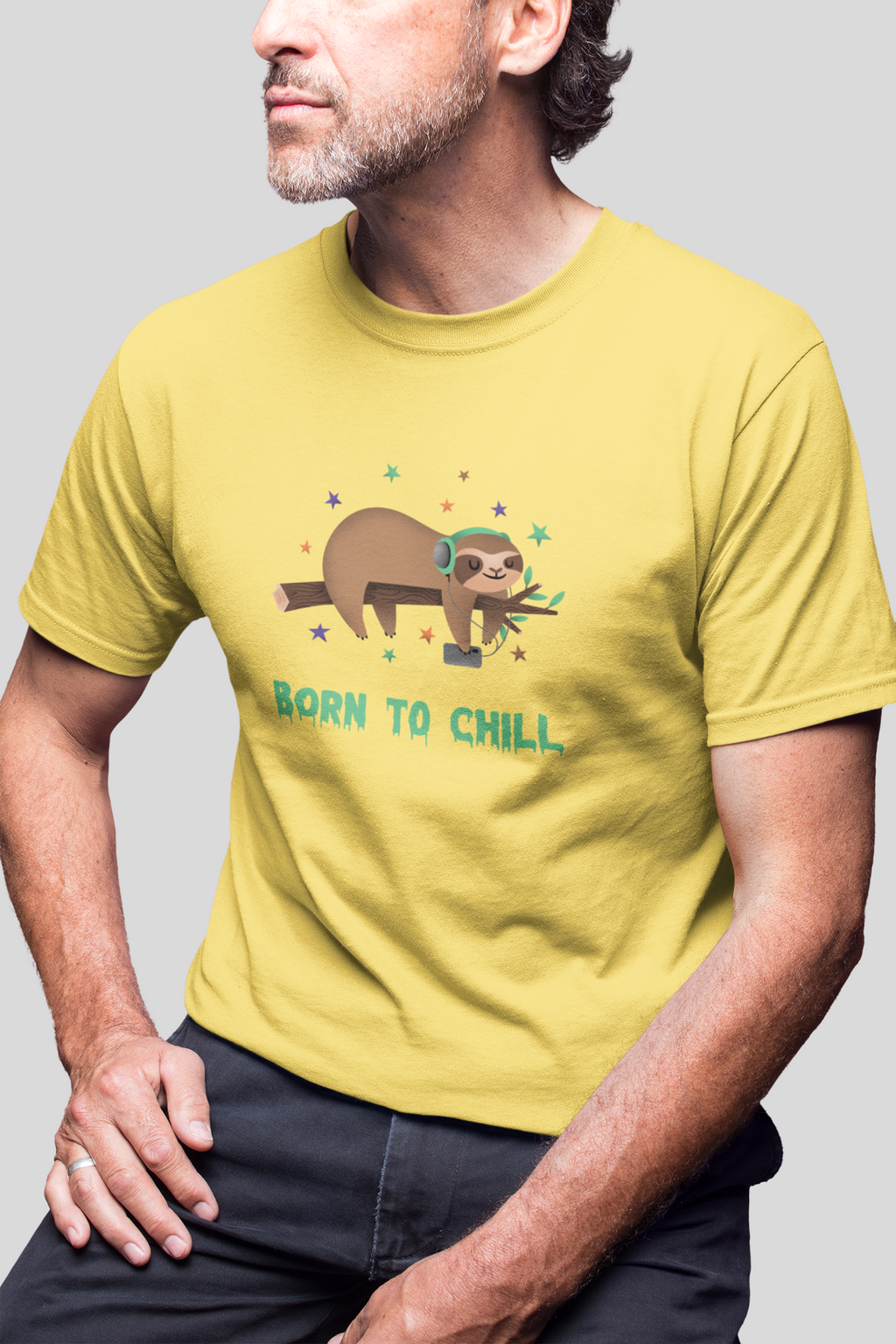 Classic Gent Tee Born to Chill