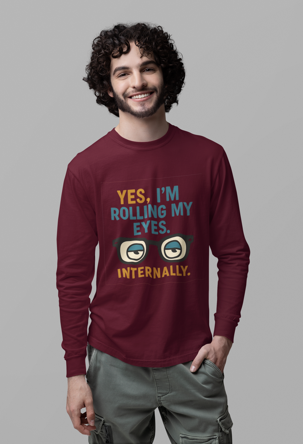 Full Sleeve Boss Rolling Eyes