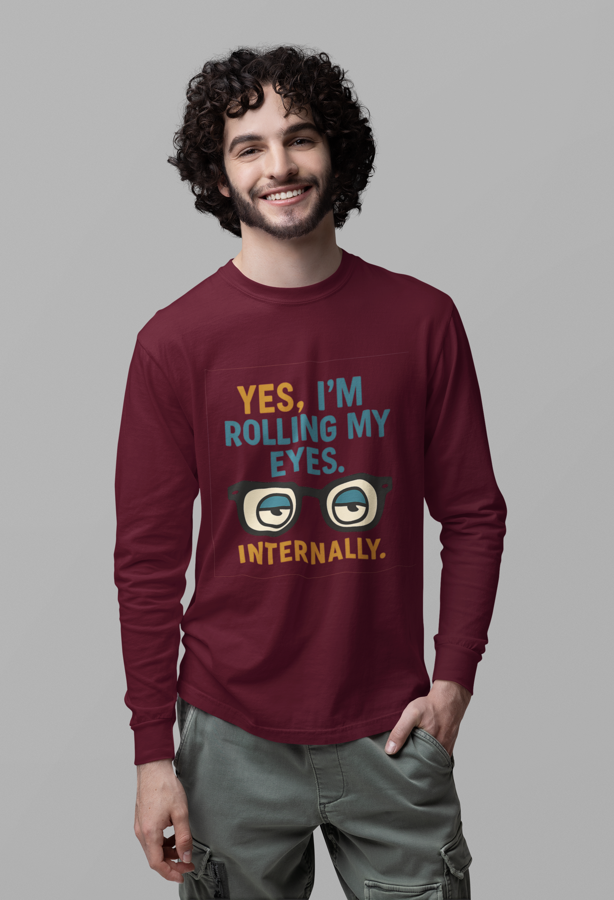 Full Sleeve Boss Rolling Eyes