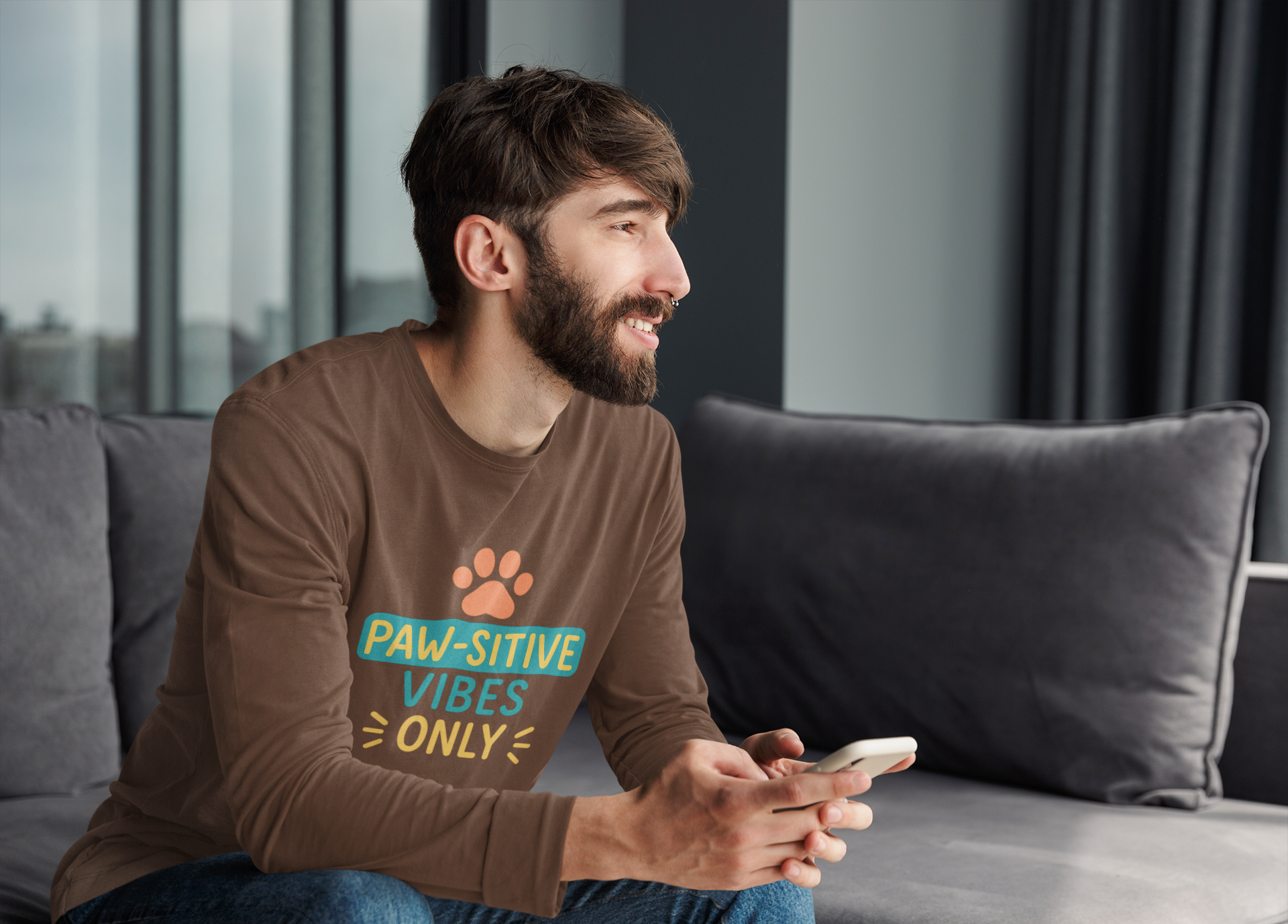 Full Sleeve Boss Pawsitive Vibes