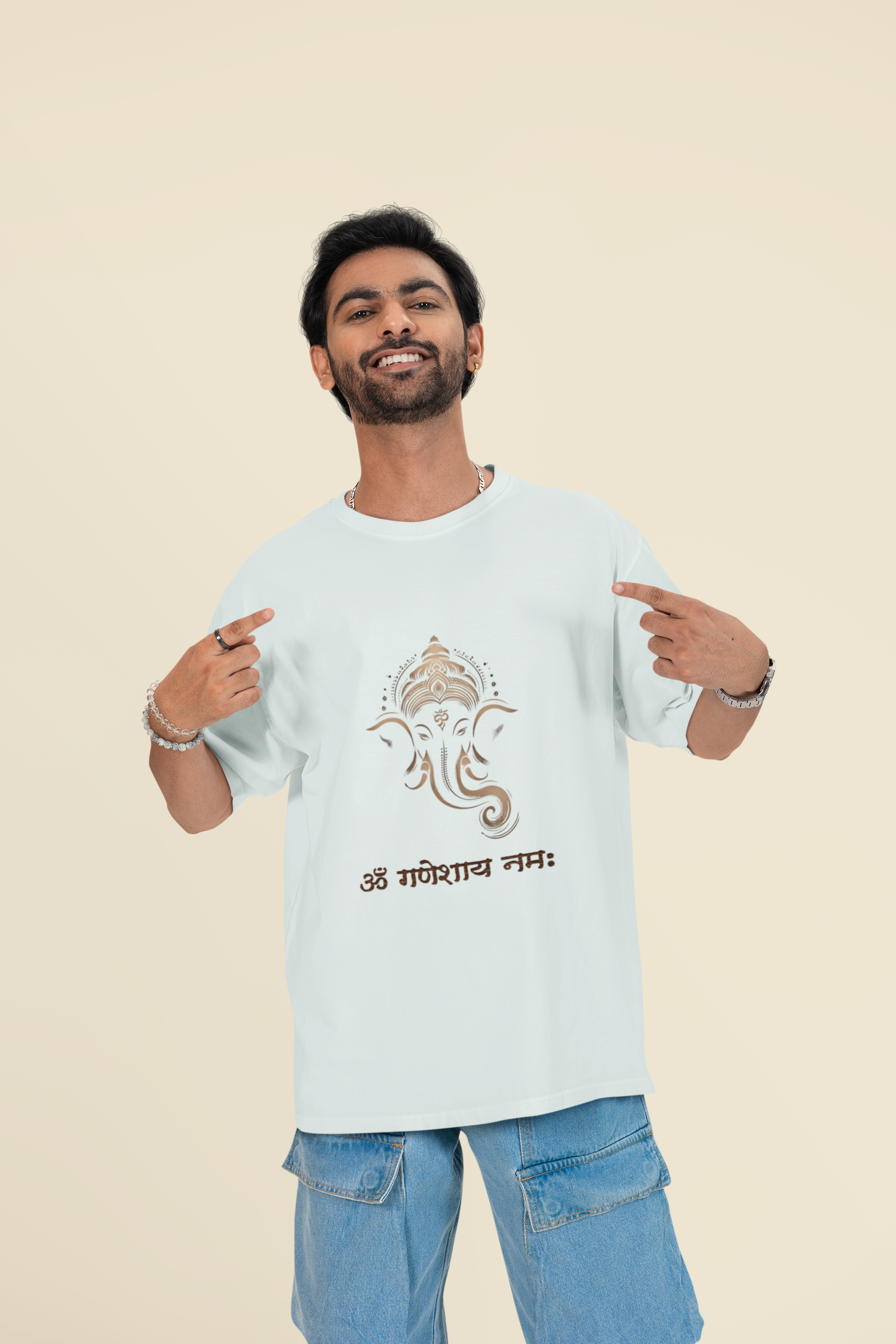 Ganpati Oversized Alpha Tee
