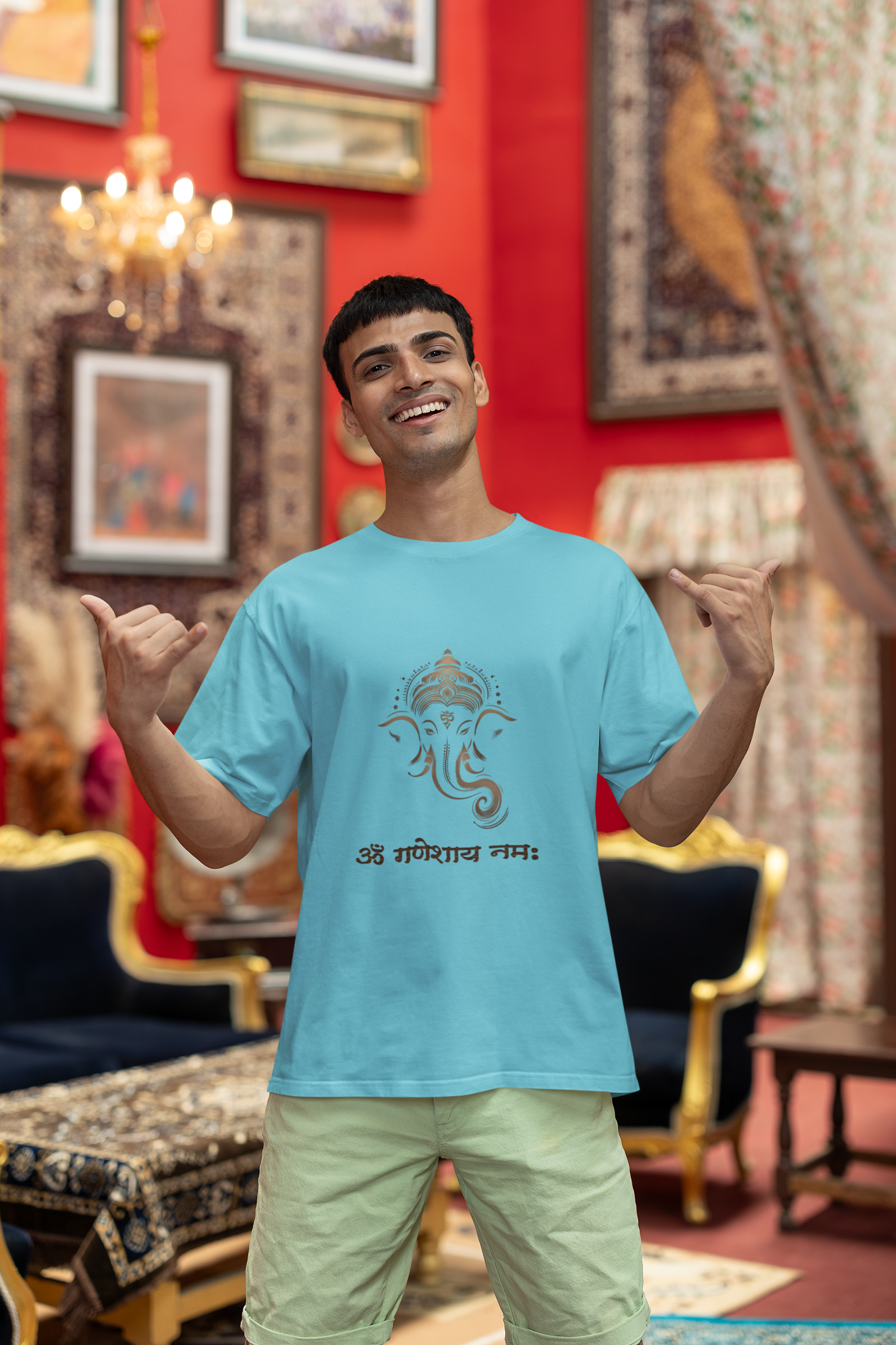 Ganpati Oversized Alpha Tee