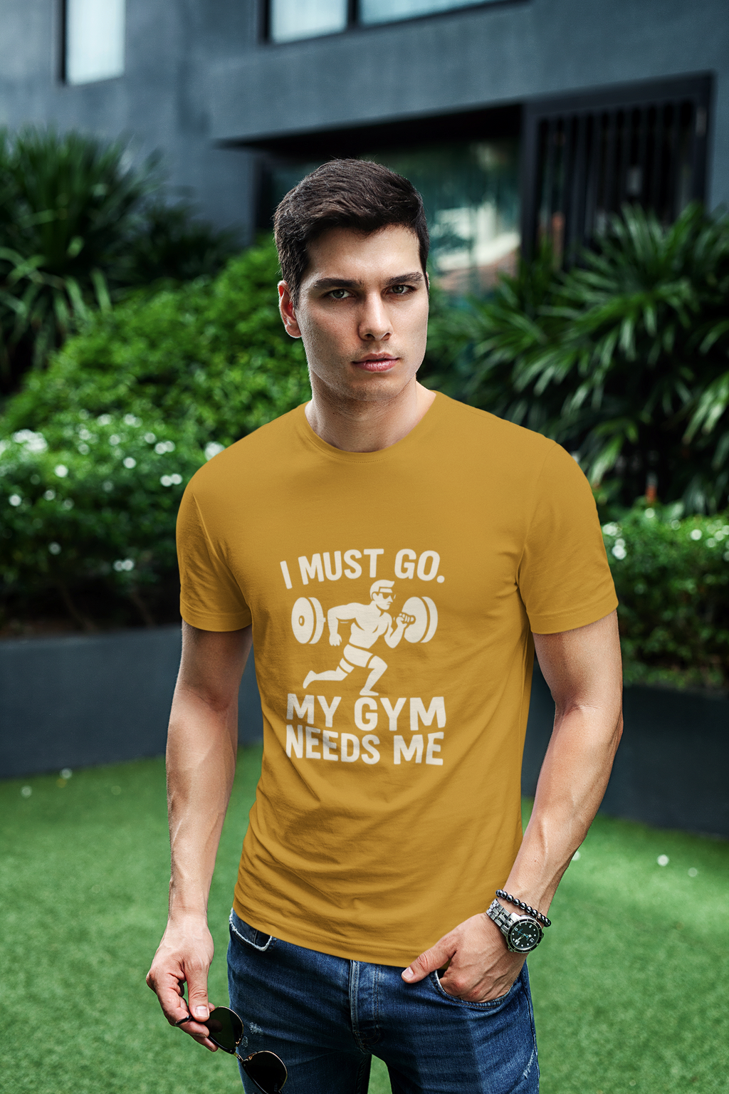 Gym Needs Me Gent Tee