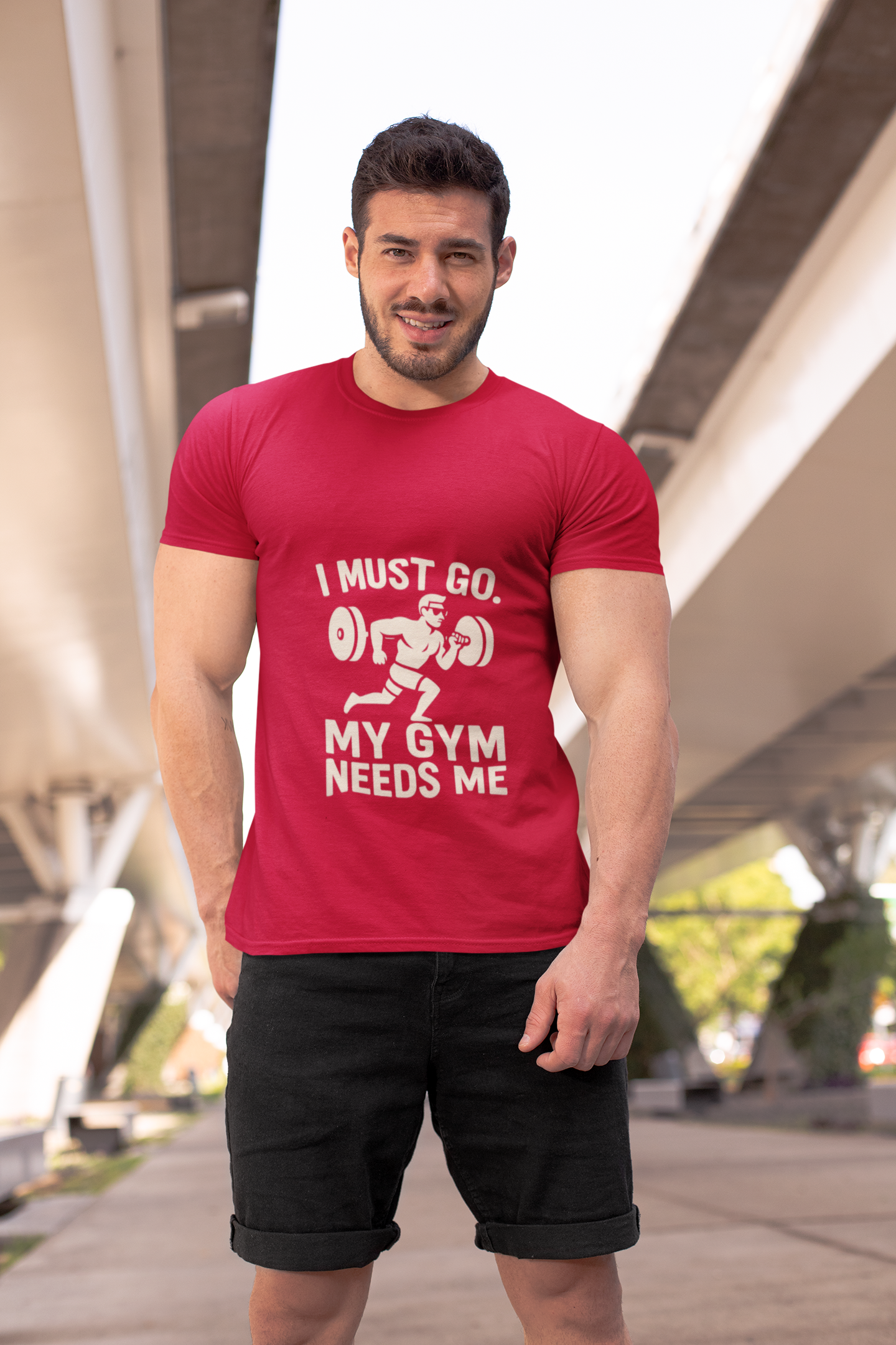 Gym Needs Me Gent Tee