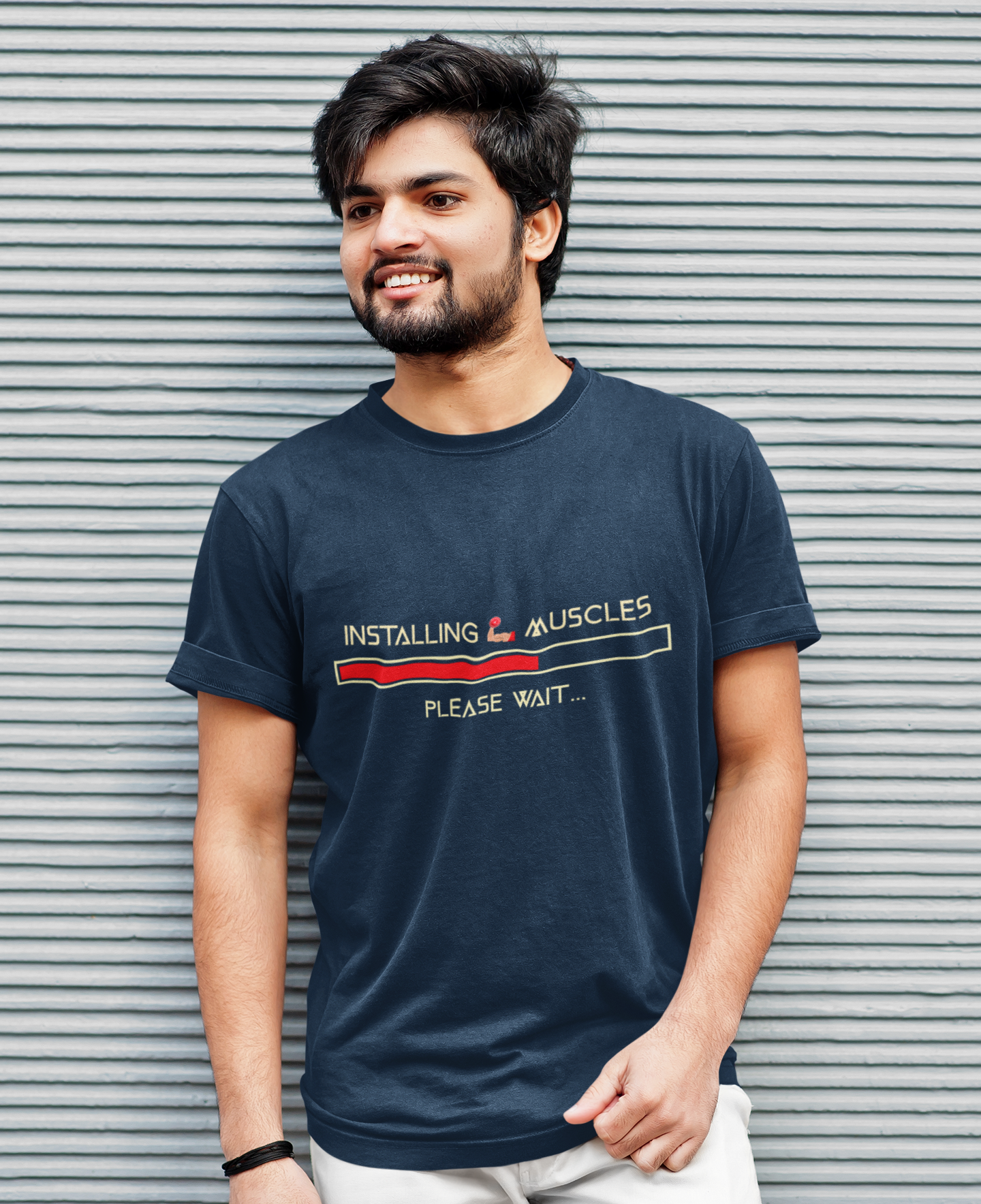 Classic Gent Tee Installing Muscles