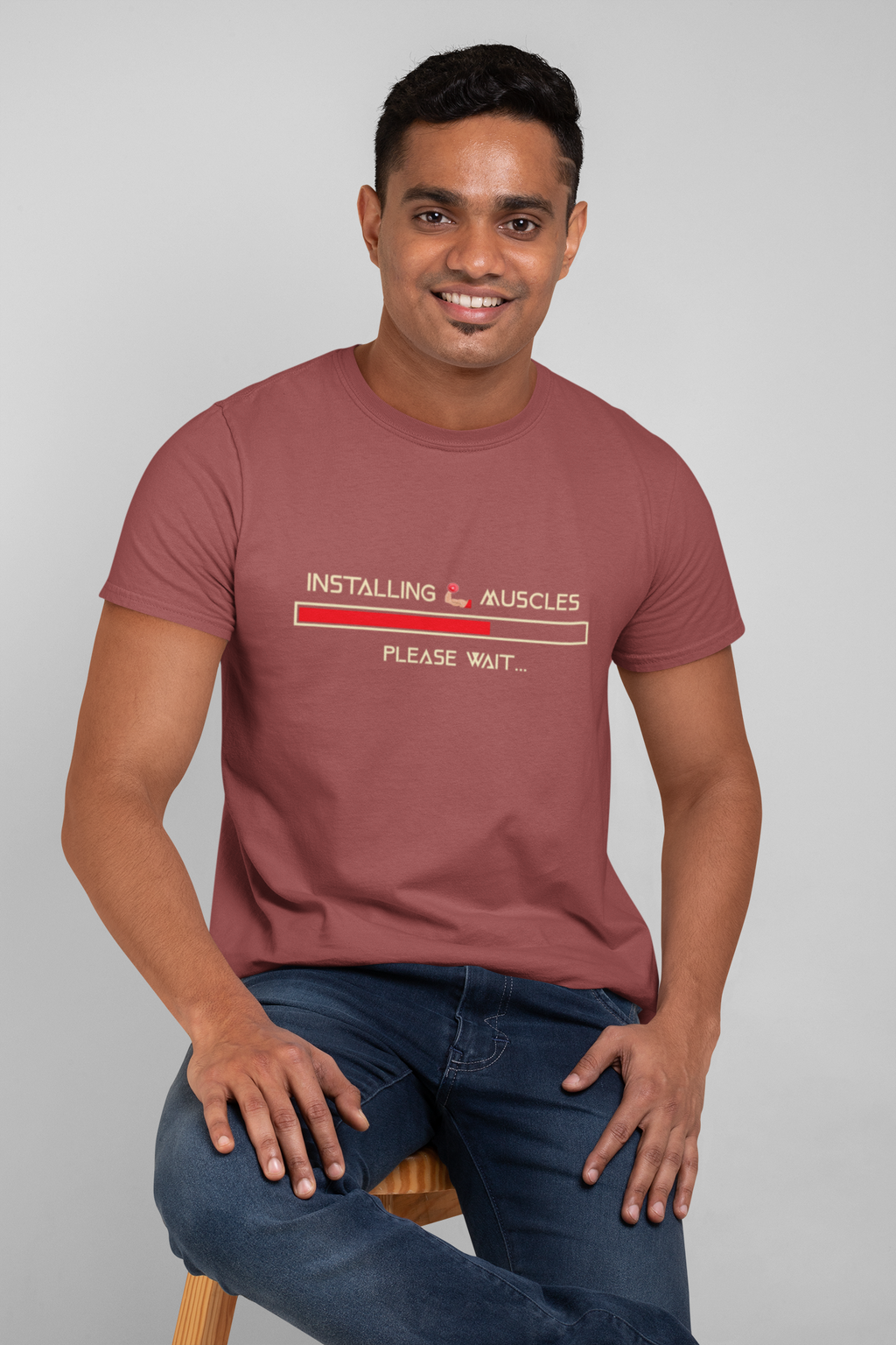 Classic Gent Tee Installing Muscles