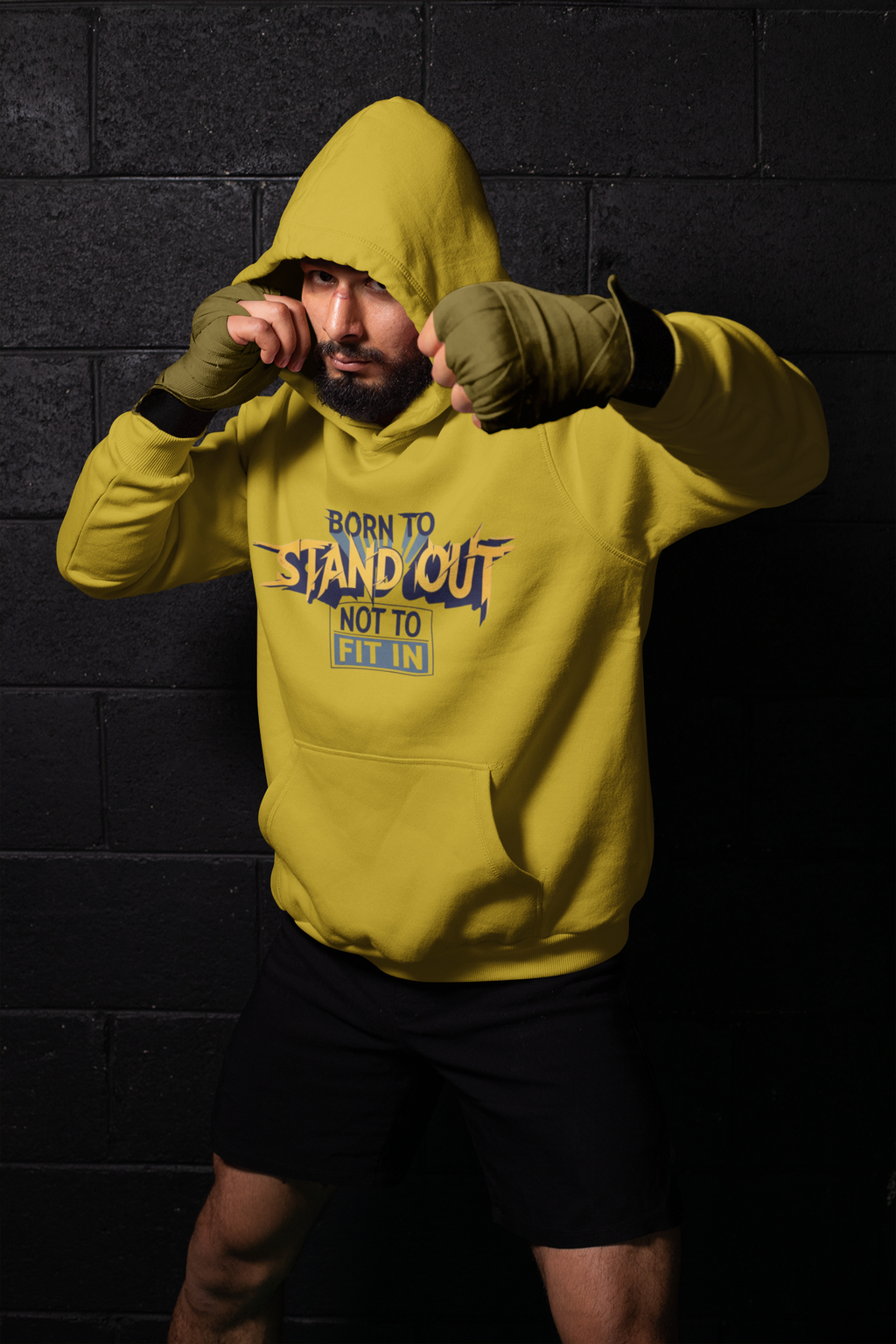 Mr.Hoodie Born to Standout
