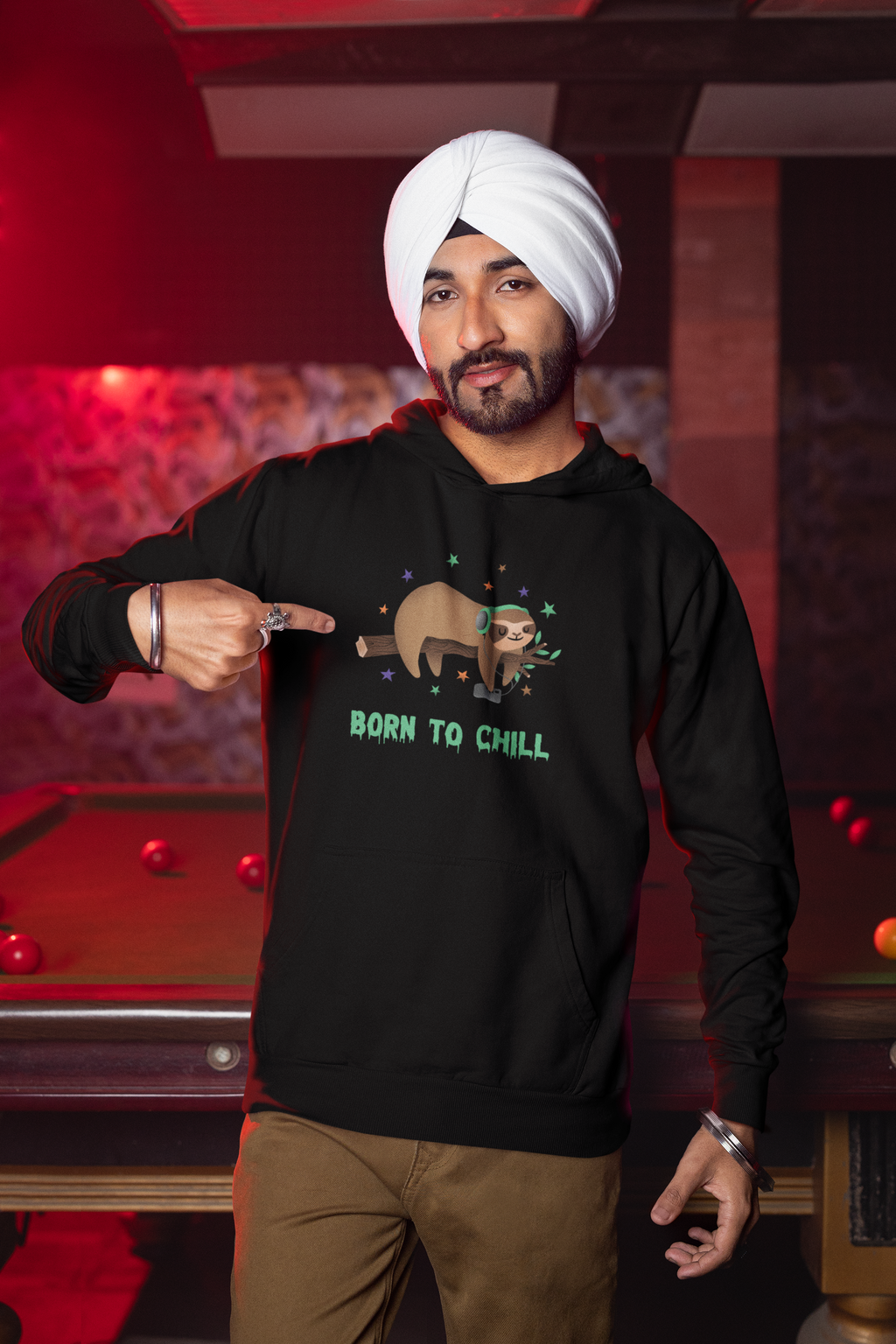 Mr. Born to Chill Hoodie