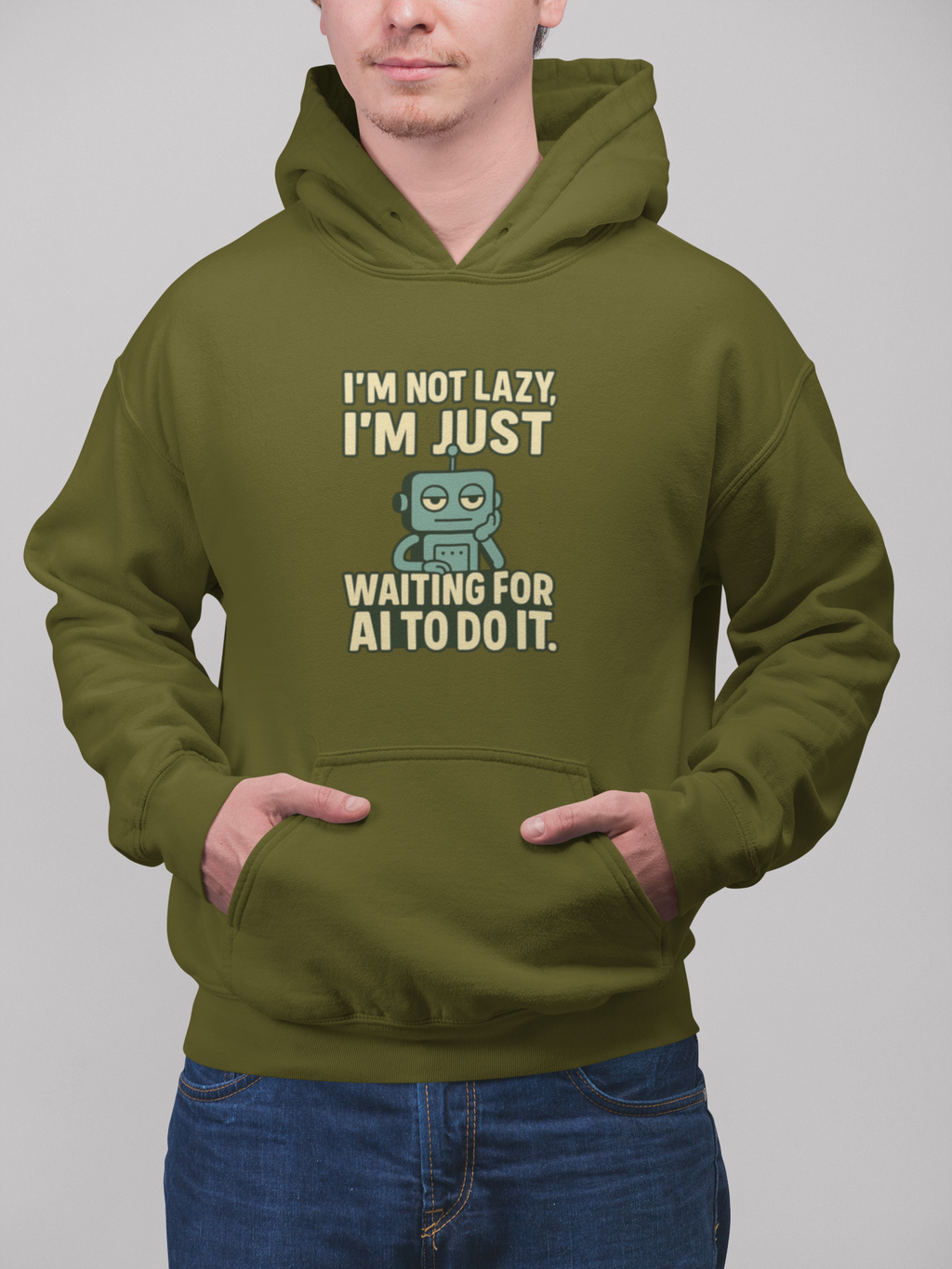Mr. Lazy AI Hoodie