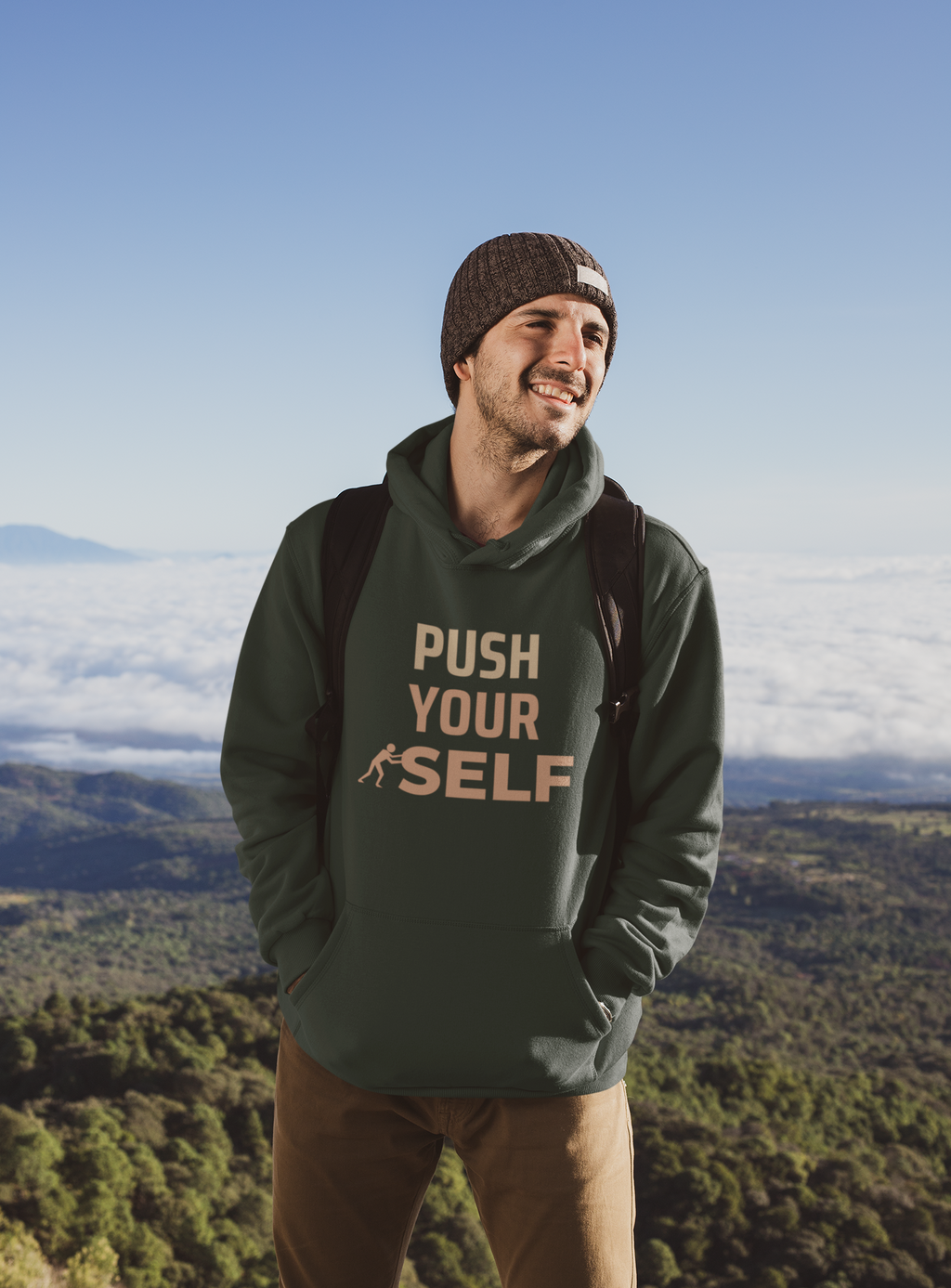 Mr.Hoodie Push Yourself
