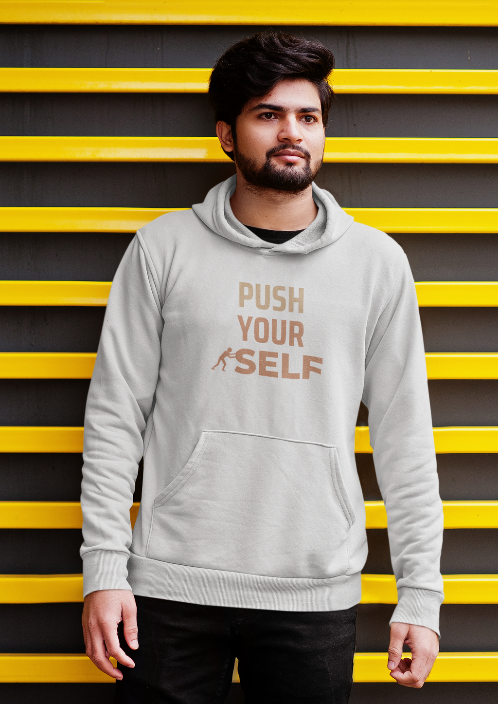 Mr.Hoodie Push Yourself