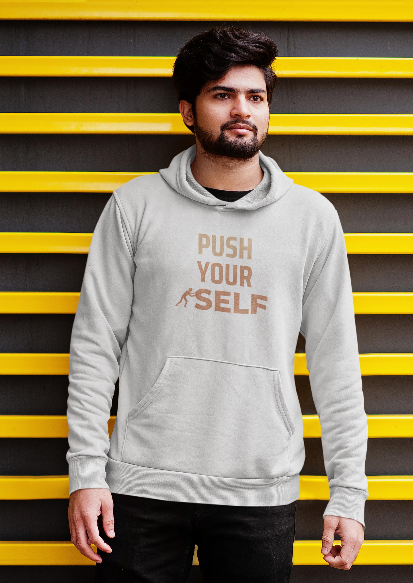 Mr.Hoodie Push Yourself