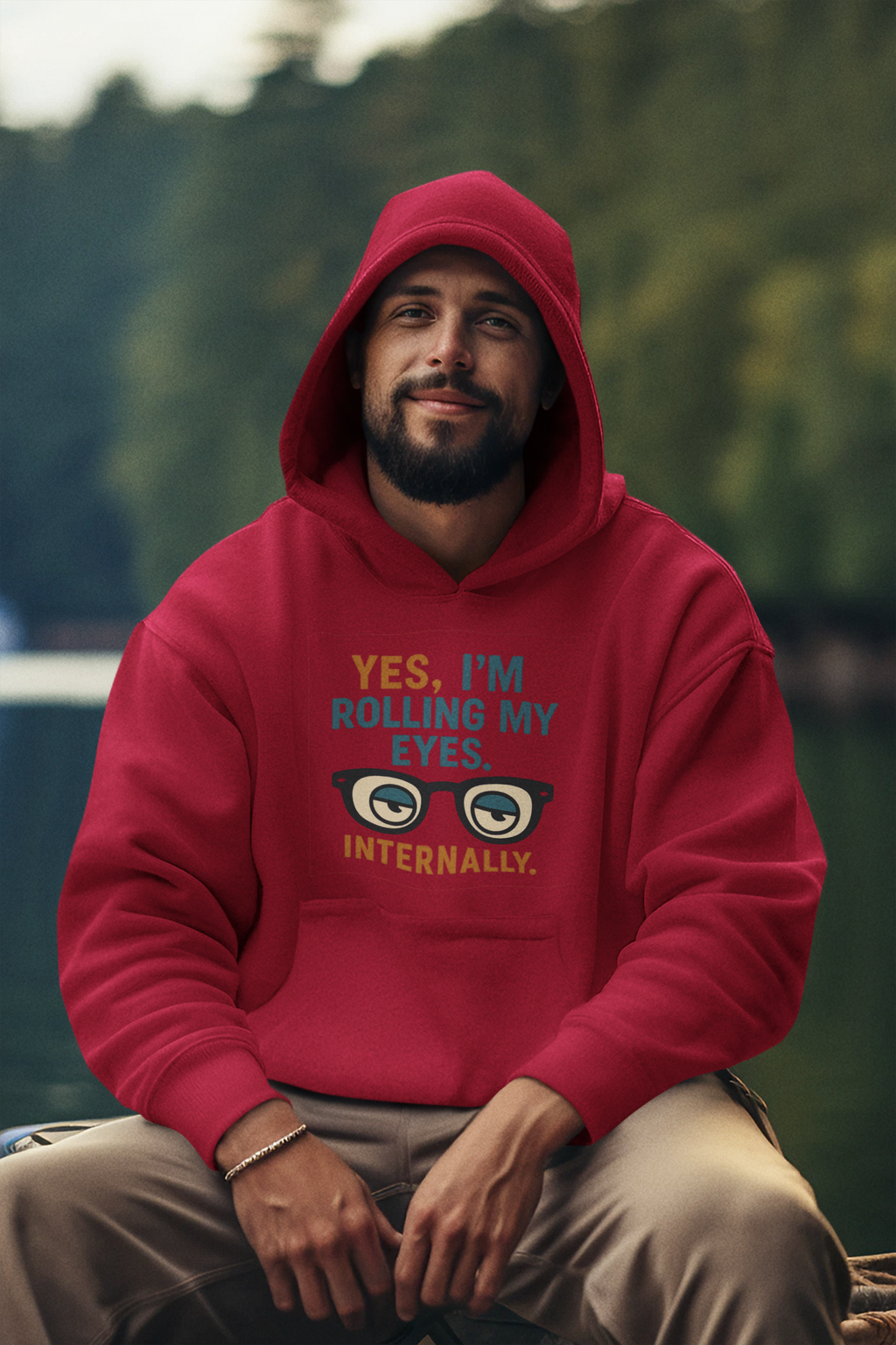Mr.Hoodie Rolling Eyes