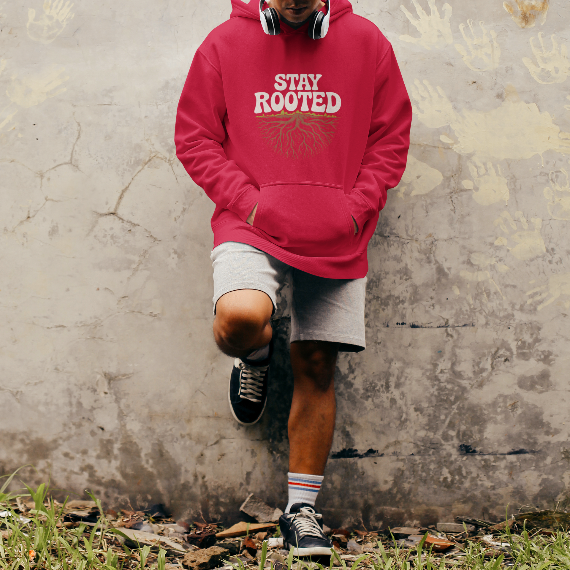 Mr.Hoodie Stay Rooted