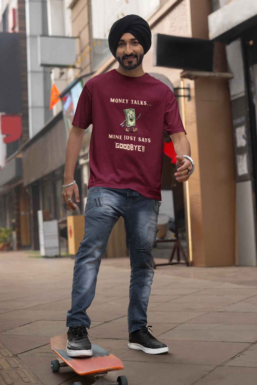 Oversized Alpha Money Talks!