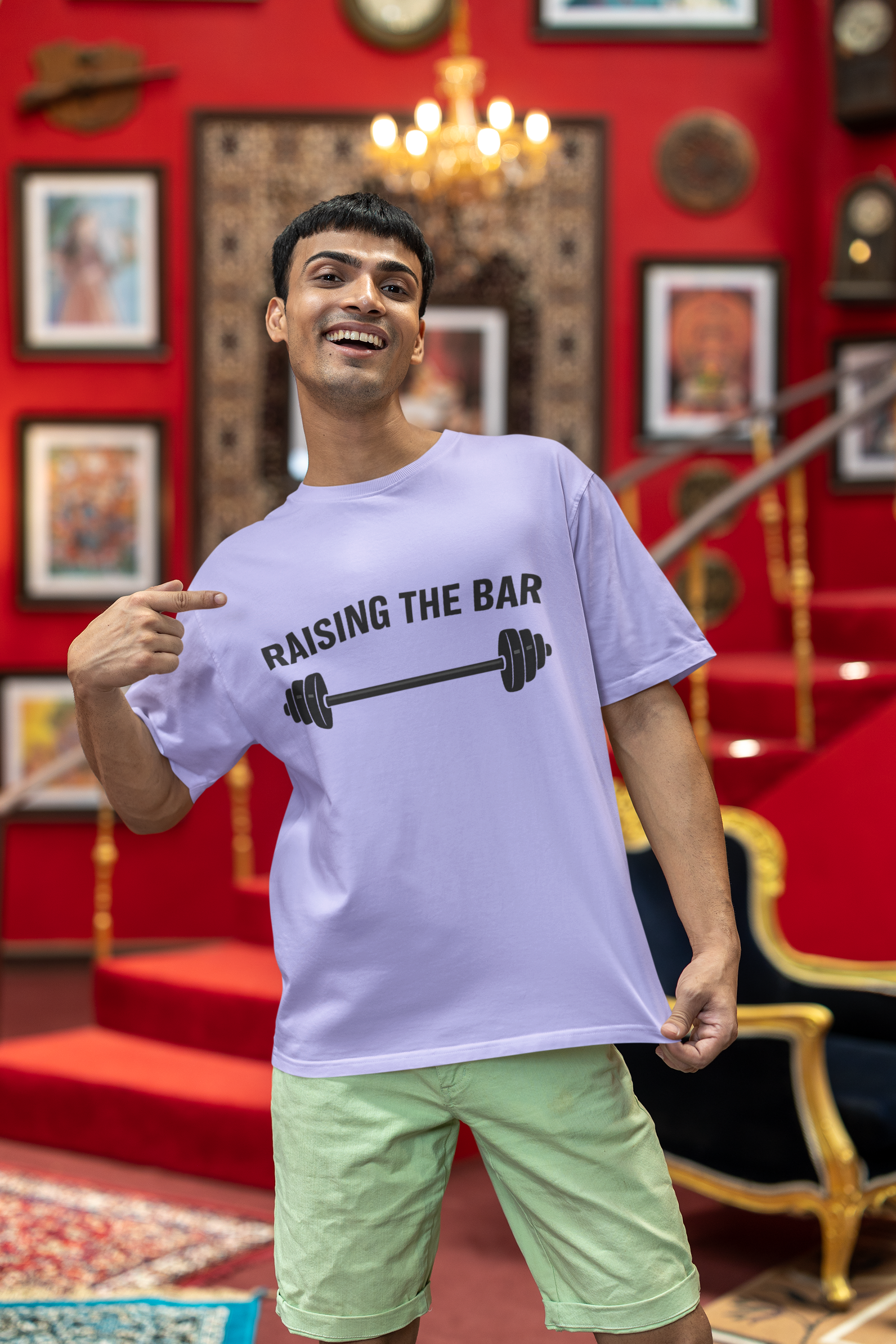 Oversized Alpha Raise Bar