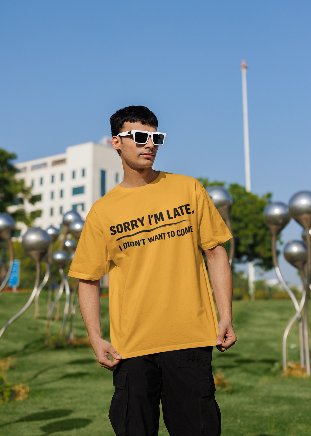 Oversized Alpha Sorry Late