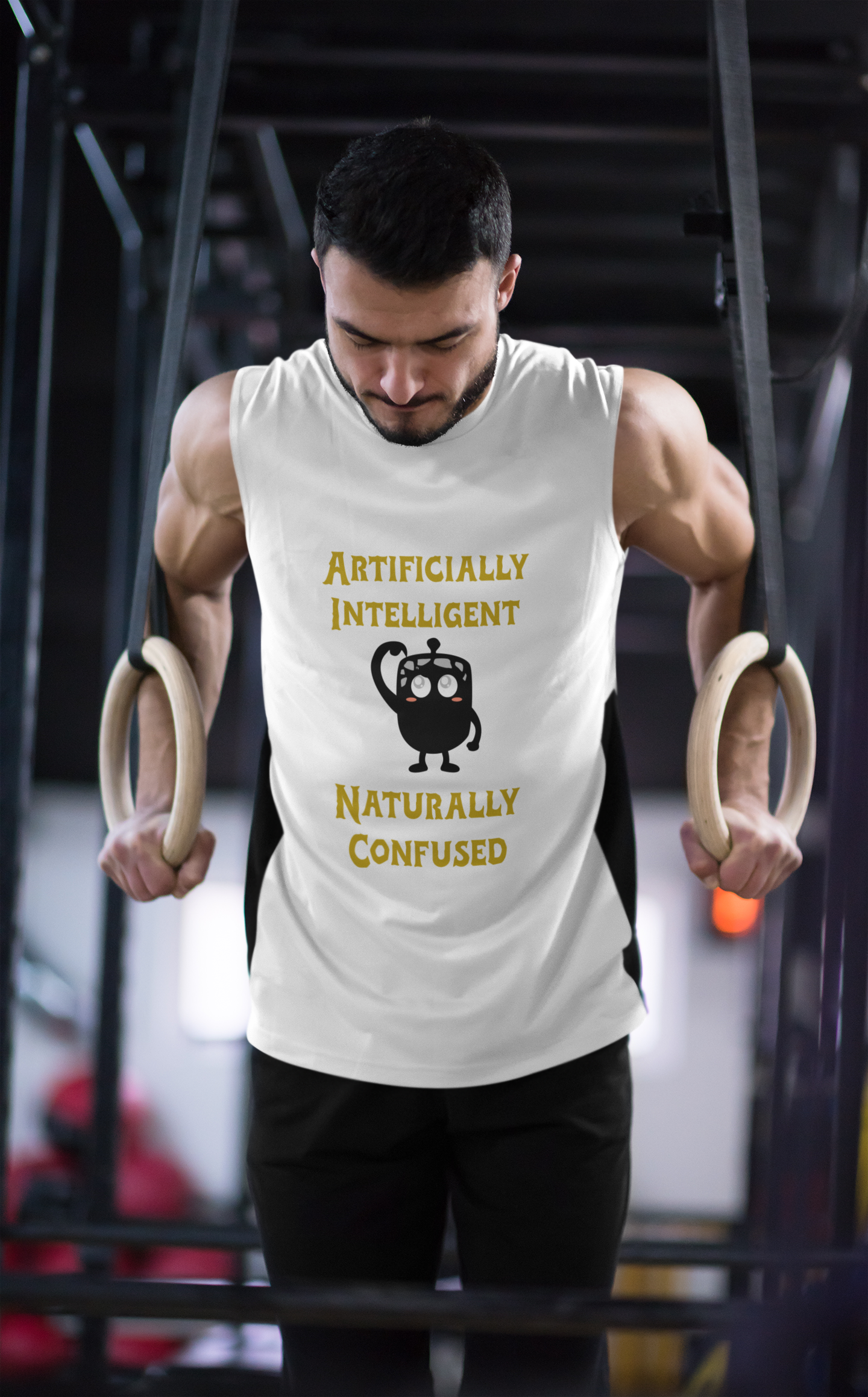 Mr. NoSleeve AI Tee