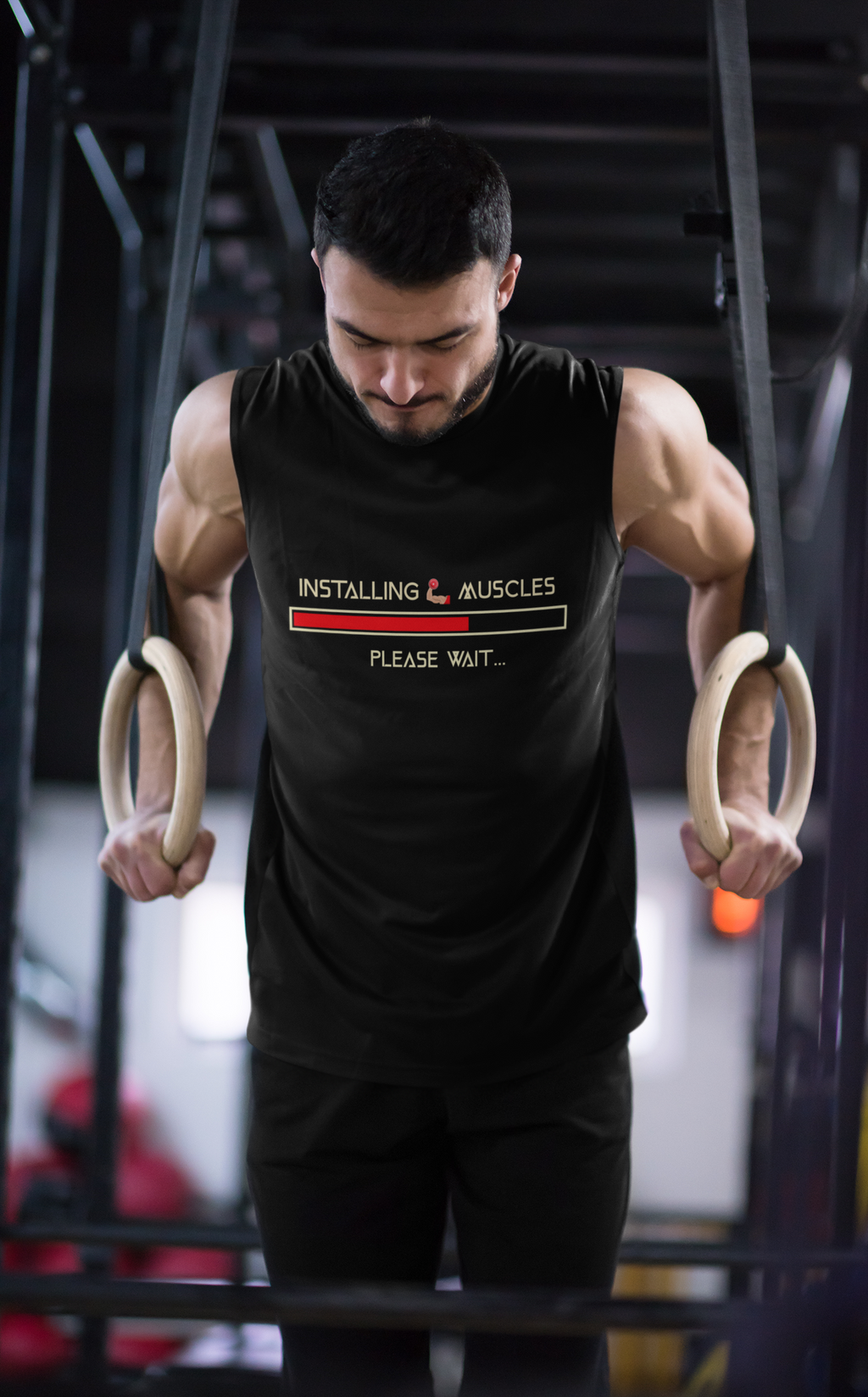 Mr.NoSleeve Installing Muscles