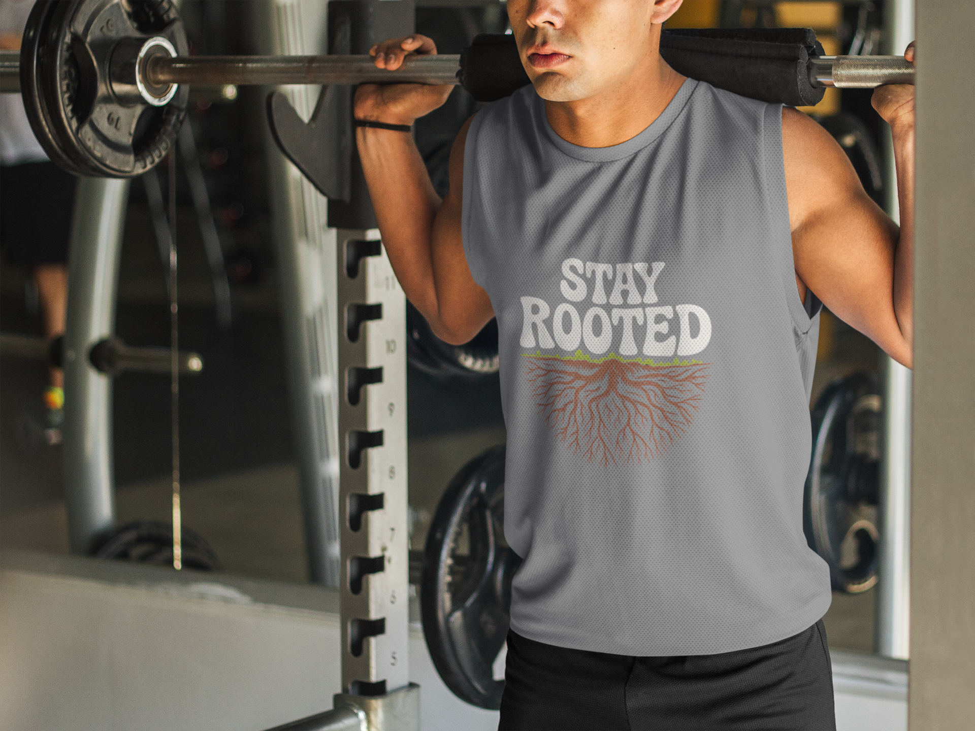 Mr.NoSleeve Stay Rooted!