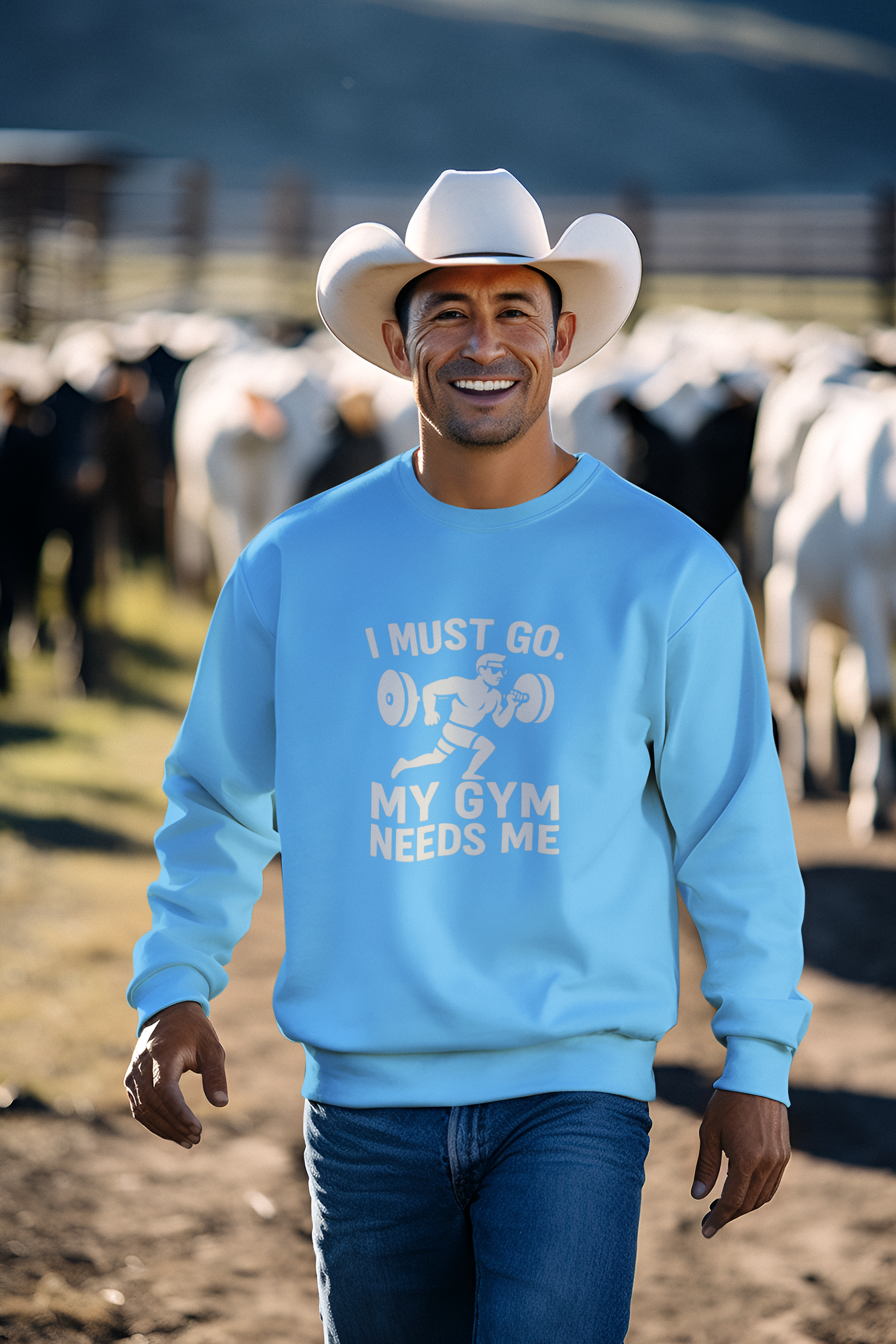 Mr.Gym Needs Me Sweatshirt