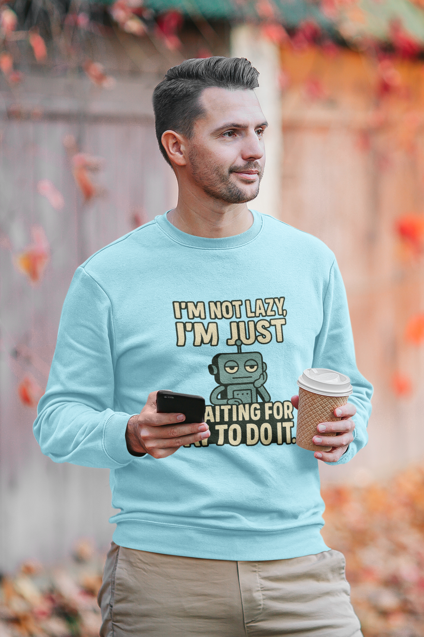 Mr. Lazy AI Sweatshirt