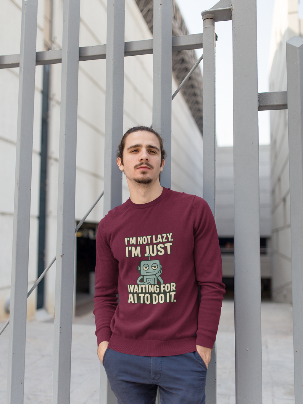 Mr. Lazy AI Sweatshirt