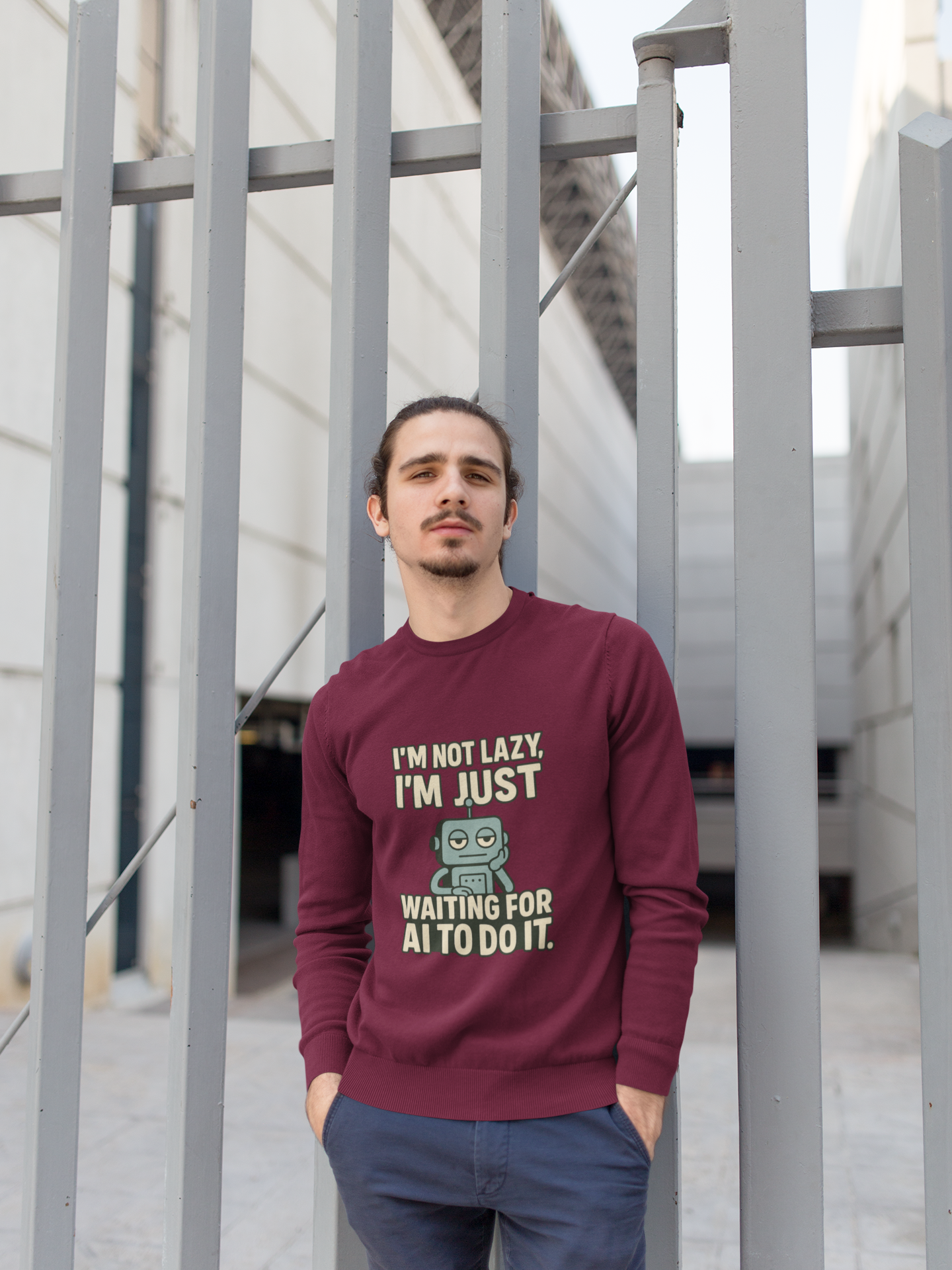 Mr. Lazy AI Sweatshirt