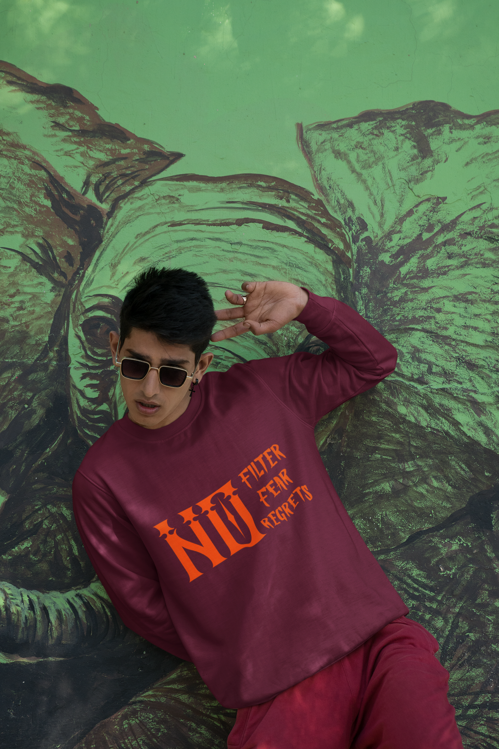 Mr. Sweatshirt No Filter!