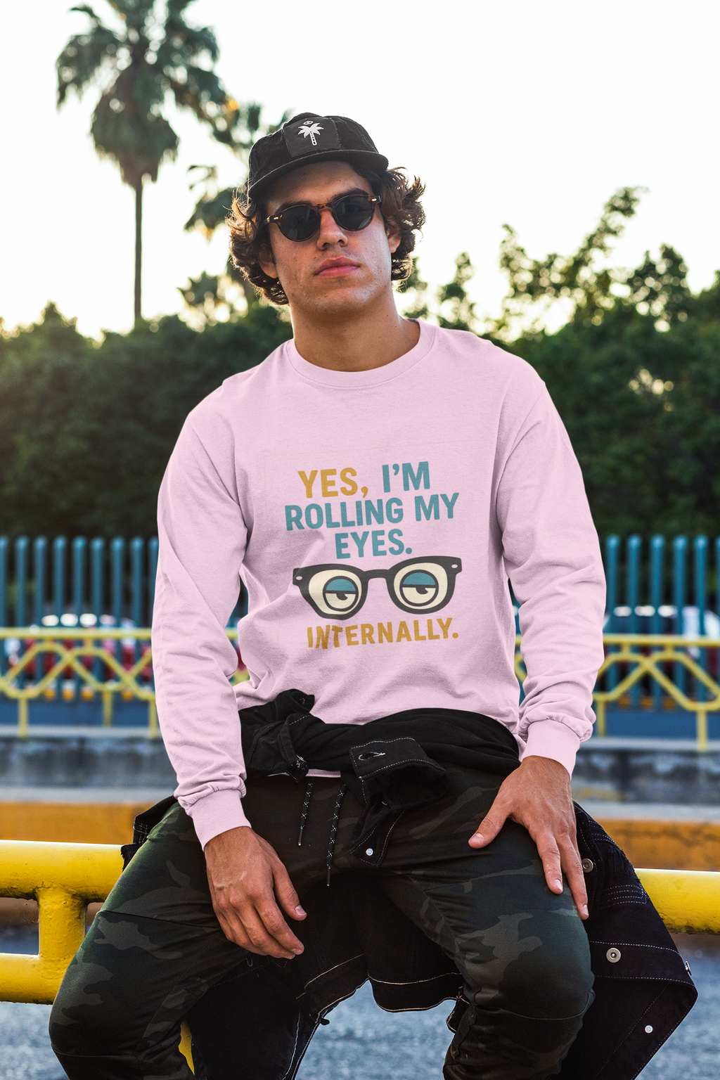 Mr. Sweatshirt Rolling Eyes