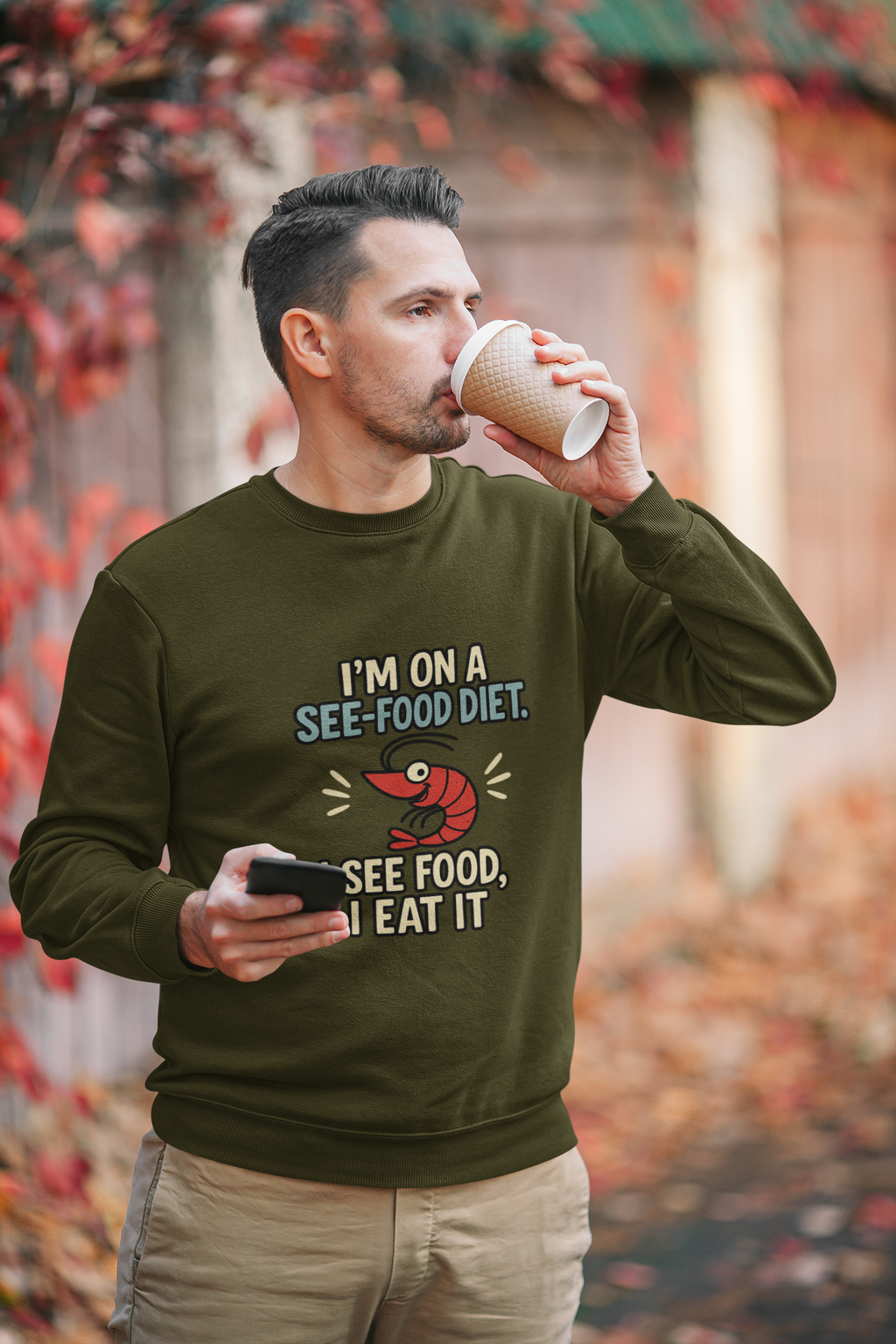 Mr.Sweatshirt See Food
